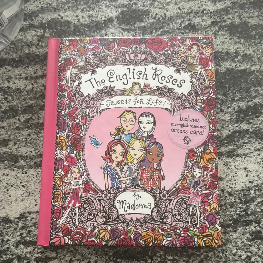 The English Roses Friends‎ For Life Gift Book Madonna Hardcover Picture Book